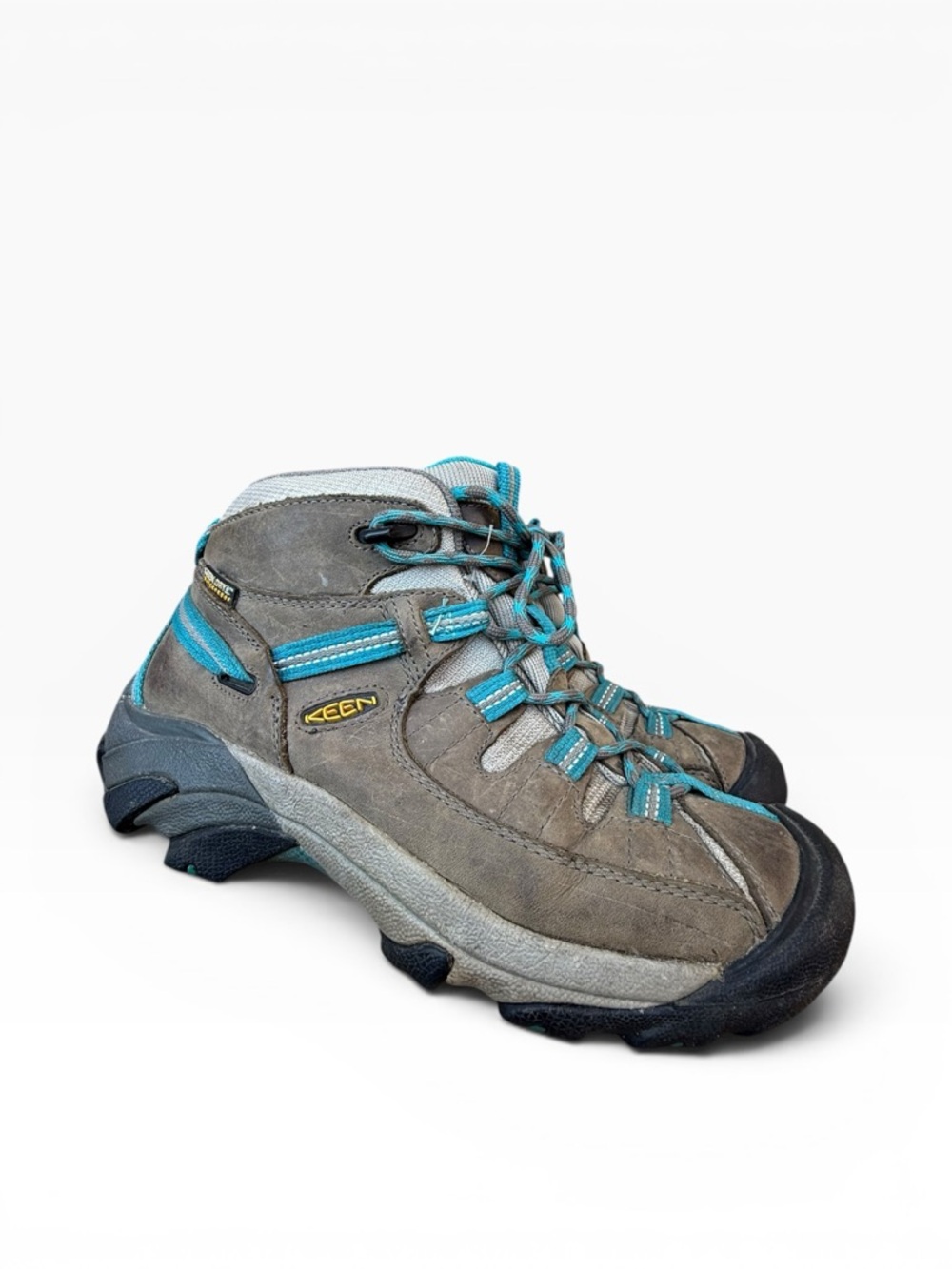 Keen Women's Targhee II Mid Waterproof Gargoyle/Caribbean Sea Women’s size 9 - Picture 9 of 13